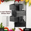 Metal High Qaulity Kitchen Trolley Kitchen Organizer Items And Kitchen Accessories Items For Kitchen Rack Square Design For Fruits Vegetable Onion Storage Kitchen Trolley With Wheels (4 Layer 3 Layer)