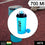 4879 700ml Protein Shaker Bottle With Powder Storage 3-compartment Gym Shake Blender