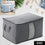 Premium Quilted Foldable Storage Bag With Transparent Window