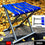 8804 Folding Beach Tool Best Folding Stool Portable Travel Train Chair Outdoor Rest Seat Fishing Beach Picnic Hiking Backpacking Stool Camping Fishing Hiking Picnic Garden (1 Pc )