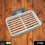 4194 Soap Dish Holder For Bathroom Shower Wall Mounted Self Adhesive Soap Holder Saver Tray-plastic Sponge Holder For Kitchen Storage Rack Soap Box (Plastic Box)