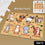 Wooden Animal Puzzle Learning Educational Board (1 Set  2820 Cm)