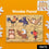 Wooden Bird Puzzle Learning Educational Board (1 Set  2820 Cm)